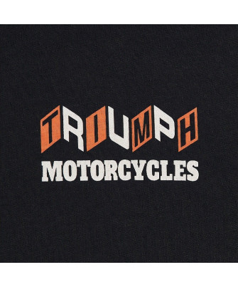 T - SHIRT TRIUMPH GOOD VIBES BLACK - MTSS25131
