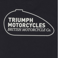 T-SHIRT TRIUMPH REFUEL BLACK TEE - MTSS25106