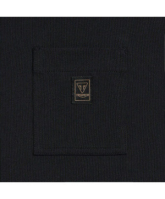 T-SHIRT TRIUMPH REFUEL BLACK TEE - MTSS25106