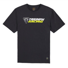 T-SHIRT TRIUMPH RACING TEE BLACK - MTSS25117