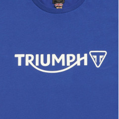 T-SHIRT TRIUMPH CARTMEL BLUE TEE - MTSS25100