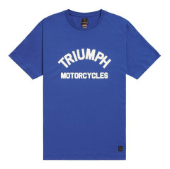 T-SHIRT TRIUMPH BURNHAM BLUE TEE - MTSS25101