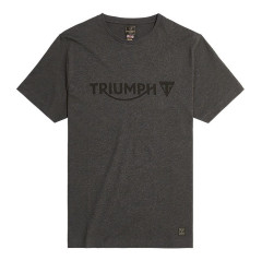 T-SHIRT TRIUMPH CARTMEL TEE-BLK MARL/BLK - MTSS24104