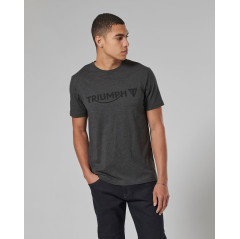 T-SHIRT TRIUMPH CARTMEL TEE-BLK MARL/BLK - MTSS24104