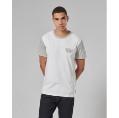 T-SHIRT TRIUMPH FENLAND TEE WHITE/GREY - MTSS24113