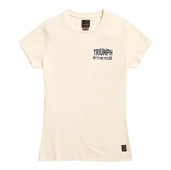 T-SHIRT TRIUMPH THELMA BONE CREW NECK TEE - MTSS22019