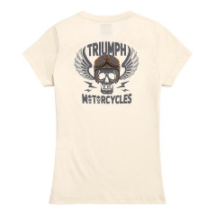 T-SHIRT TRIUMPH THELMA BONE CREW NECK TEE - MTSS22019