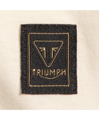 T-SHIRT TRIUMPH THELMA BONE CREW NECK TEE - MTSS22019