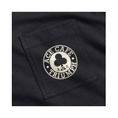 T-SHIRT TRIUMPH ACE POCKET TEE BLACK - MTSS23803