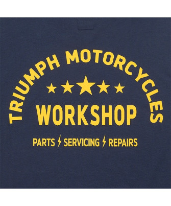 T-SHIRT TRIUMPH MARIE LDS NAVY/YLLW TEE - MTSS2321