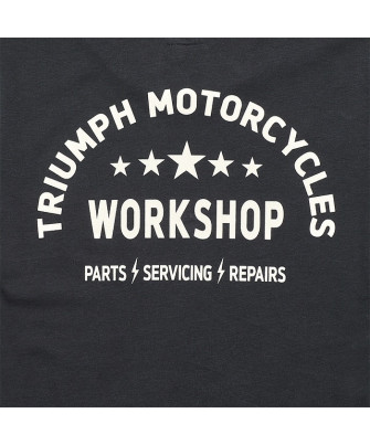 T-SHIRT TRIUMPH MARIE LDS BLK/BNE TEE - MTSS2320