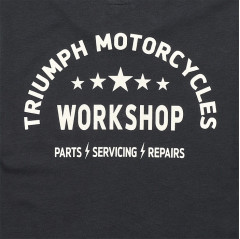 T-SHIRT TRIUMPH MARIE LDS BLK/BNE TEE - MTSS2320