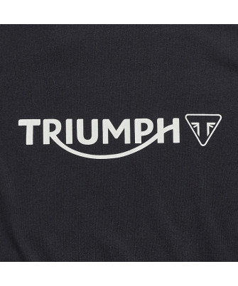T-SHIRT TRIUMPH MELROSE LDS BLK TEE - MTSS20057