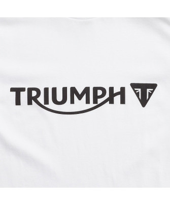 T-SHIRT TRIUMPH MELROSE LDS WHT TEE - MTSS20056