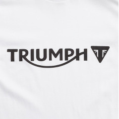 T-SHIRT TRIUMPH MELROSE LDS WHT TEE - MTSS20056