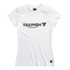 T-SHIRT TRIUMPH MELROSE LDS WHT TEE - MTSS20056