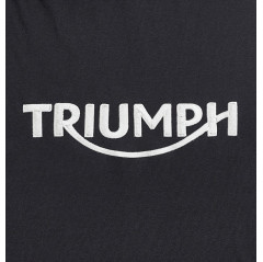 T-SHIRT TRIUMPH BAMBURGH JET BLK TEE - MTSS20002