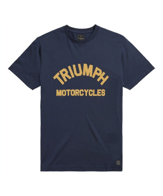 T-SHIRT TRIUMPH BURNHAM BLK IRIS TEE - MTSS20009