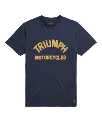 T-SHIRT TRIUMPH BURNHAM BLK IRIS TEE - MTSS20009