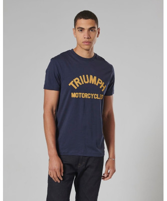 T-SHIRT TRIUMPH BURNHAM BLK IRIS TEE - MTSS20009