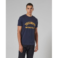 T-SHIRT TRIUMPH BURNHAM BLK IRIS TEE - MTSS20009