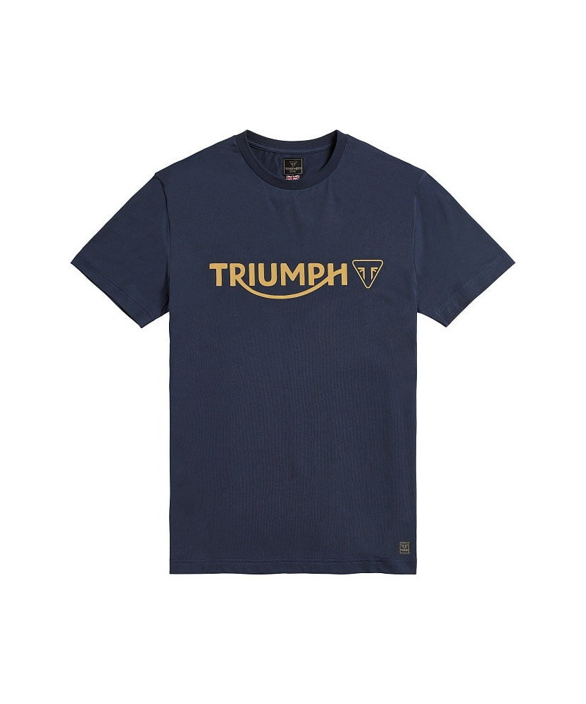 T-SHIRT TRIUMPH CARTMEL BLK TEE - MTSS20039