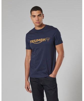T-SHIRT TRIUMPH CARTMEL BLK TEE - MTSS20039