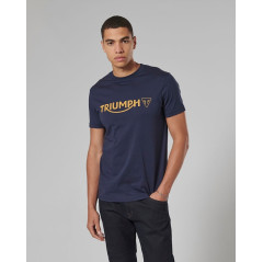 T-SHIRT TRIUMPH CARTMEL BLK TEE - MTSS20039