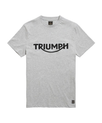 T-SHIRT TRIUMPH BAMBURGH GREY TEE - MTSS21000