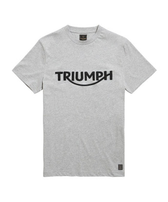 T-SHIRT TRIUMPH BAMBURGH GREY TEE - MTSS21000