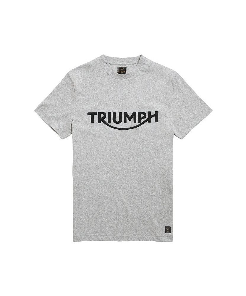 T-SHIRT TRIUMPH BAMBURGH GREY TEE - MTSS21000