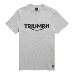 T-SHIRT TRIUMPH BAMBURGH GREY TEE - MTSS21000