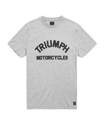 T-SHIRT TRIUMPH BURNHAM GREY TEE - MTSS21001