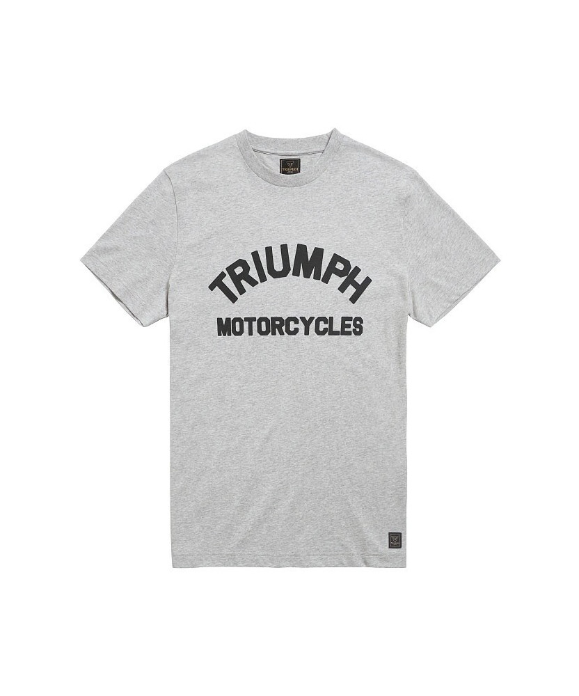 T-SHIRT TRIUMPH BURNHAM GREY TEE - MTSS21001