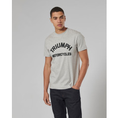 T-SHIRT TRIUMPH BURNHAM GREY TEE - MTSS21001