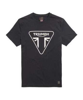 T-SHIRT TRIUMPH HELSTON BLACK TEE - MTSS21006