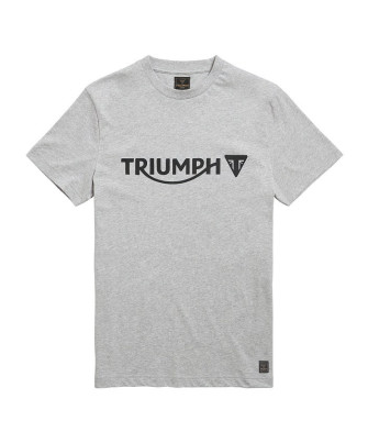 T-SHIRT TRIUMPH CARTMEL GREY TEE - MTSS21007