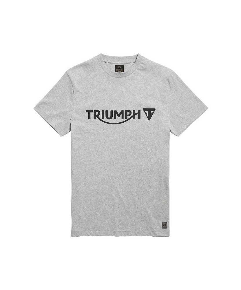T-SHIRT TRIUMPH CARTMEL GREY TEE - MTSS21007