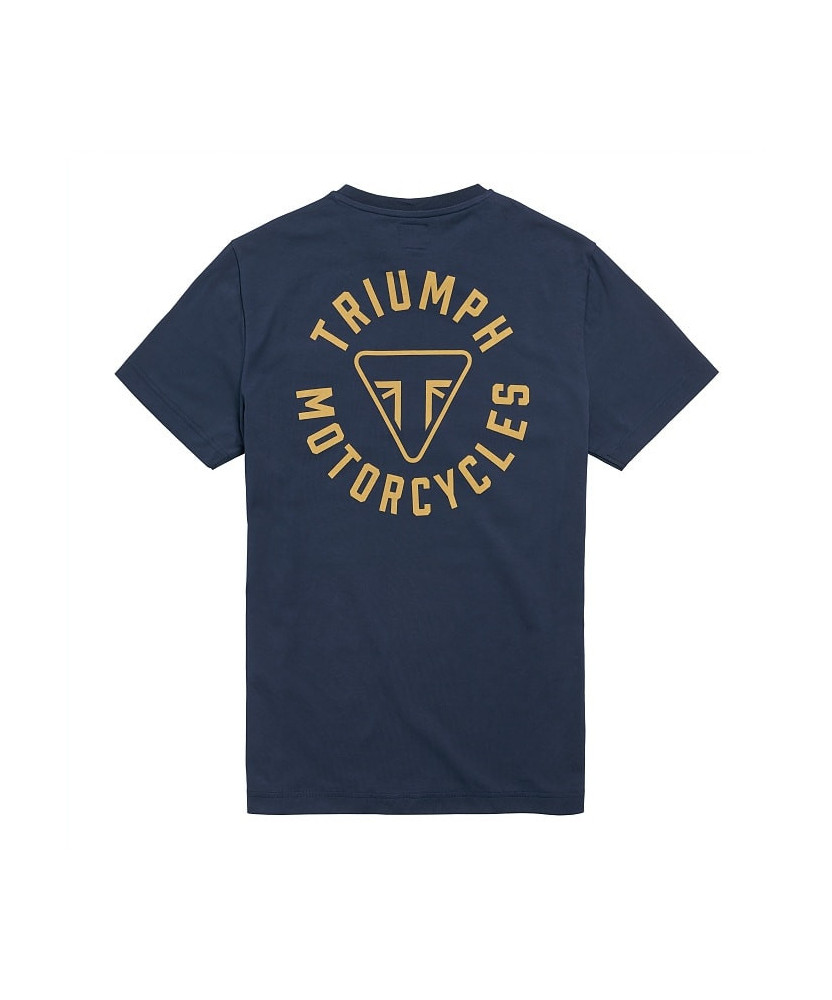 T-SHIRT TRIUMPH NEWLYN NAVY TEE - MTSS21027