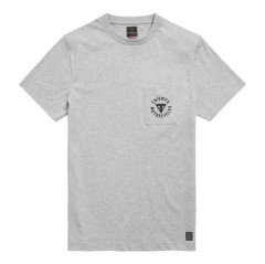 T-SHIRT TRIUMPH NEWLYN GREY TEE - MTSS21029