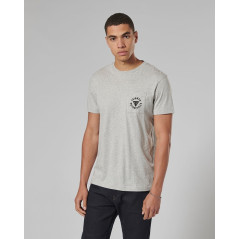T-SHIRT TRIUMPH NEWLYN GREY TEE - MTSS21029