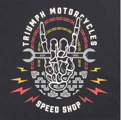 T-SHIRT TRIUMPH RAD BLACK/MULTI TEE - MTSS2329