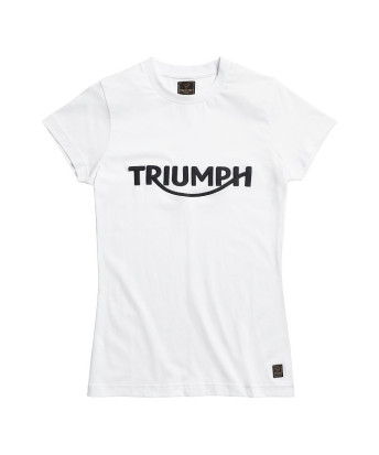 T-SHIRT TRIUMPH GWYNEDD LDS WHITE TEE - MTSS20050