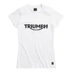 T-SHIRT TRIUMPH GWYNEDD LDS WHITE TEE - MTSS20050