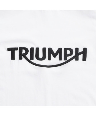 T-SHIRT TRIUMPH GWYNEDD LDS WHITE TEE - MTSS20050