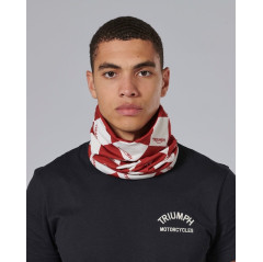 TOUR DE COU TRIUMPH HARLEQUINN NECK TUBE-RED/BONE - MTUS24205