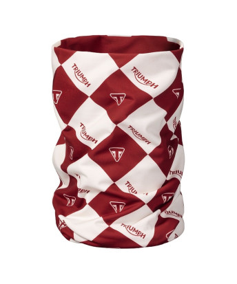 TOUR DE COU TRIUMPH HARLEQUINN NECK TUBE-RED/BONE - MTUS24205