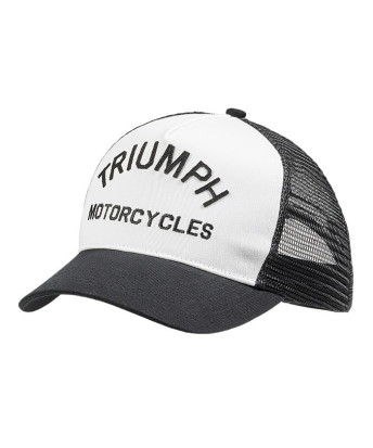 CASQUETTE TRIUMPH COAST CAP WHTE/BLACK -  MCAS22300
