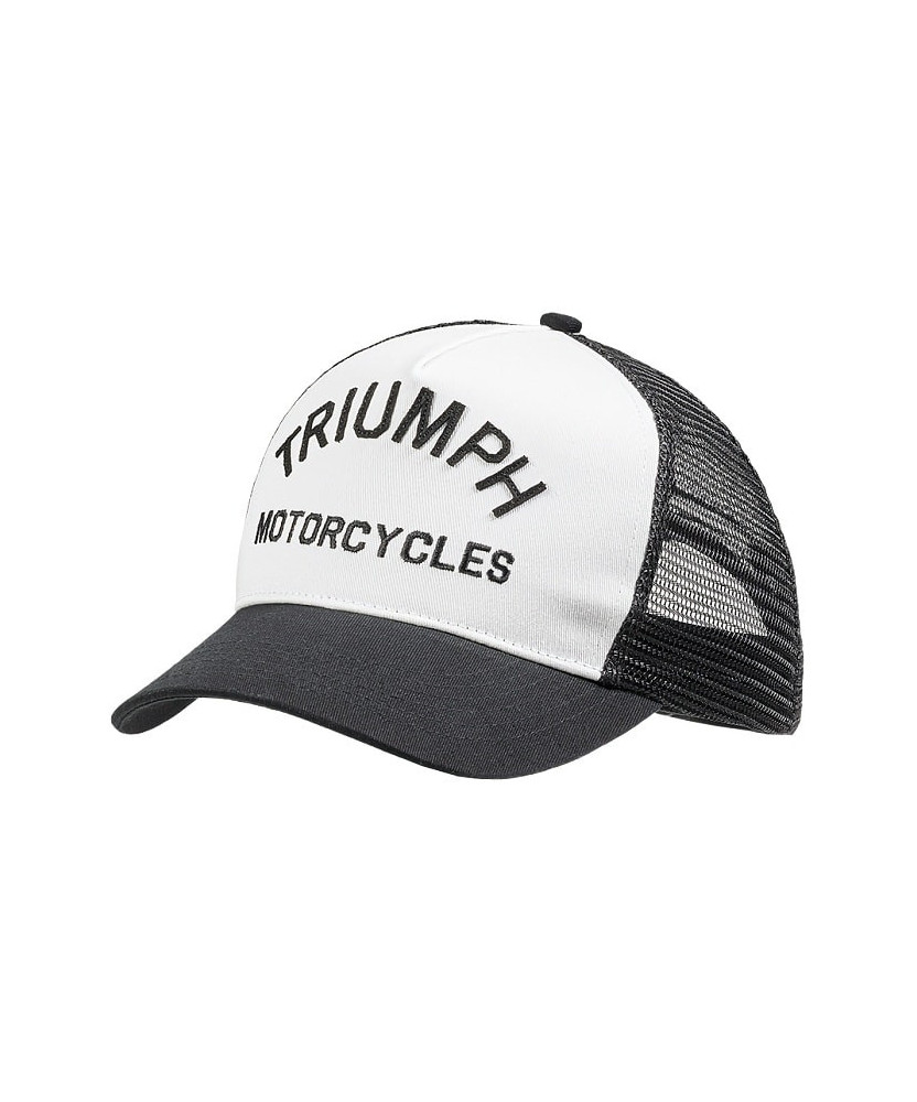 CASQUETTE TRIUMPH COAST CAP WHTE/BLACK -  MCAS22300
