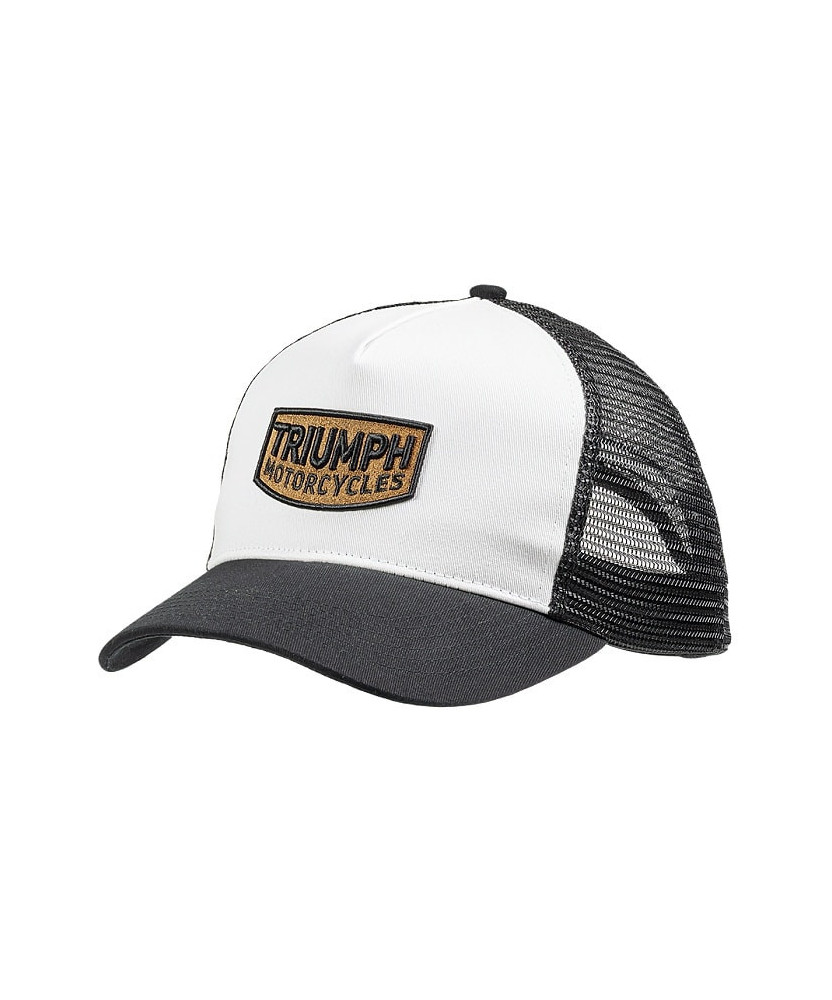 CASQUETTE TRIUMPH  DUDE CAP BLACK/WHITE - MCAS22304